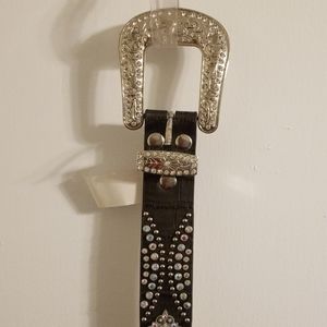 Nocona rhinestone women's belt